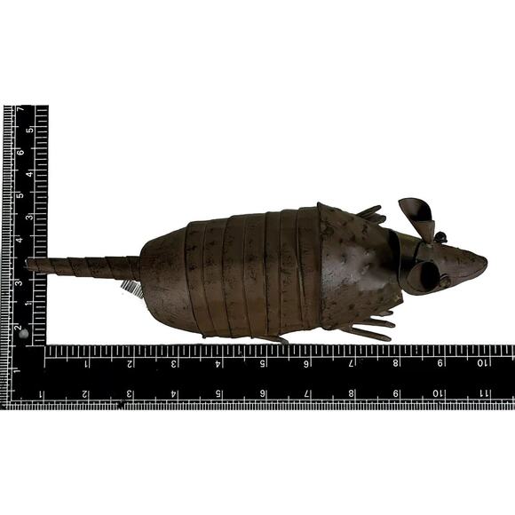 I0.5” METAL ARMADILLO - Yard Art Western Figurine - by DeLeon Collections - NWT - Picture 8 of 8